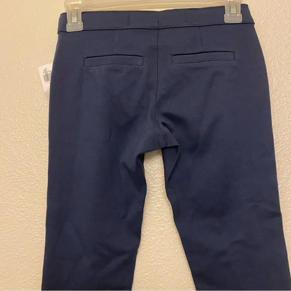 Old Navy Girls blue school UNIFORM pants jeggings soft ponte stretch knit 10 NEW